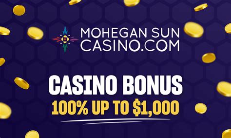 mohegan sun bonus code connecticut